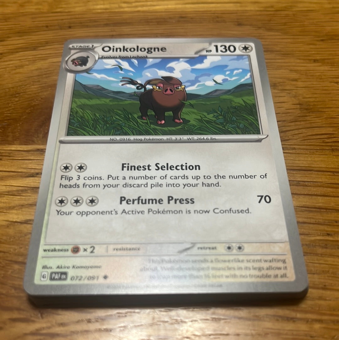 Paldean Fates: Oinkologne #72 Paldean Fates: Oinkologne #72